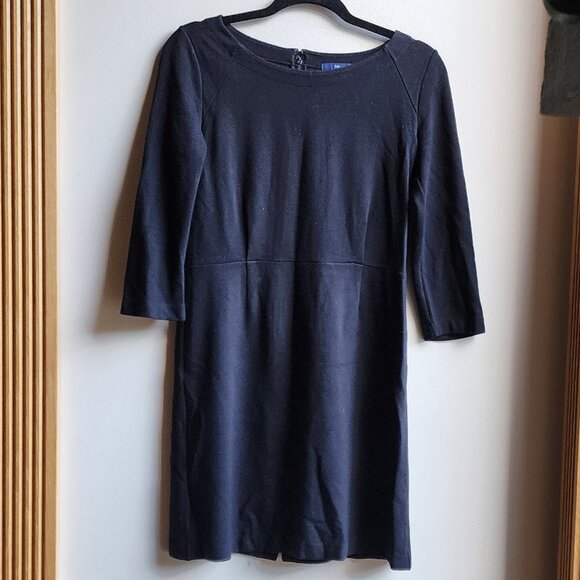 GAP Black Classic Shift Dress Size 4 - Picture 7 of 16
